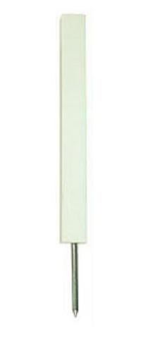 Premium hindermarkør 61cm, hvit