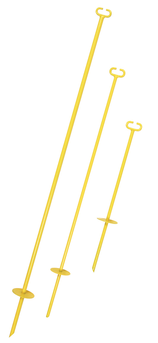 12" Steel Turf Stake-Yellow (ea.)