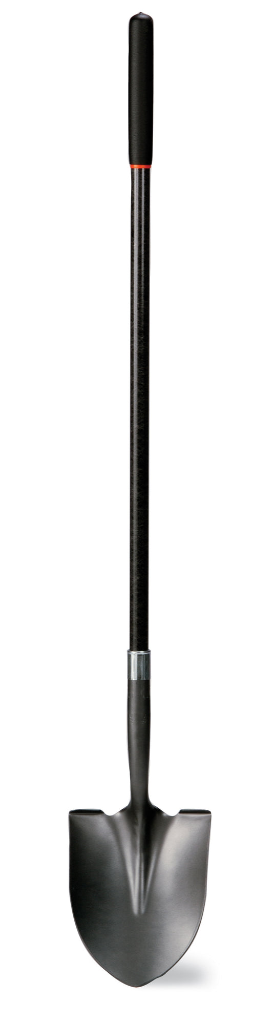 Round Point Shovel-48" Black Fiberglass