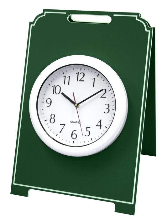 Easel Clock-Green