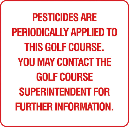 12" x 12" Aluminum Sign-Chemical Warning