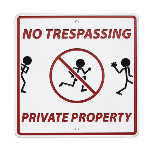 12" x 12" Customized Green Line Sign