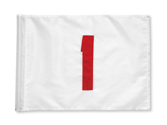 Nylon White/Red 1-9
