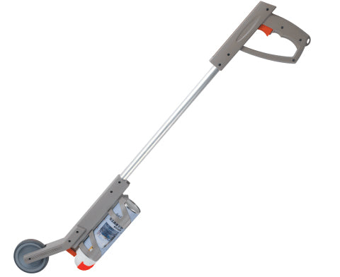 Håndpistol med hjul for spray