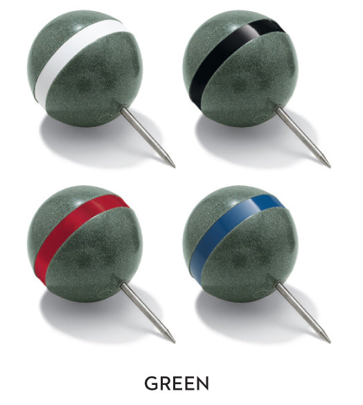 Banded Tee Marker, Green Granite