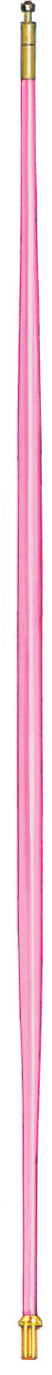 7' Pink Vinyl Covered Flagstick