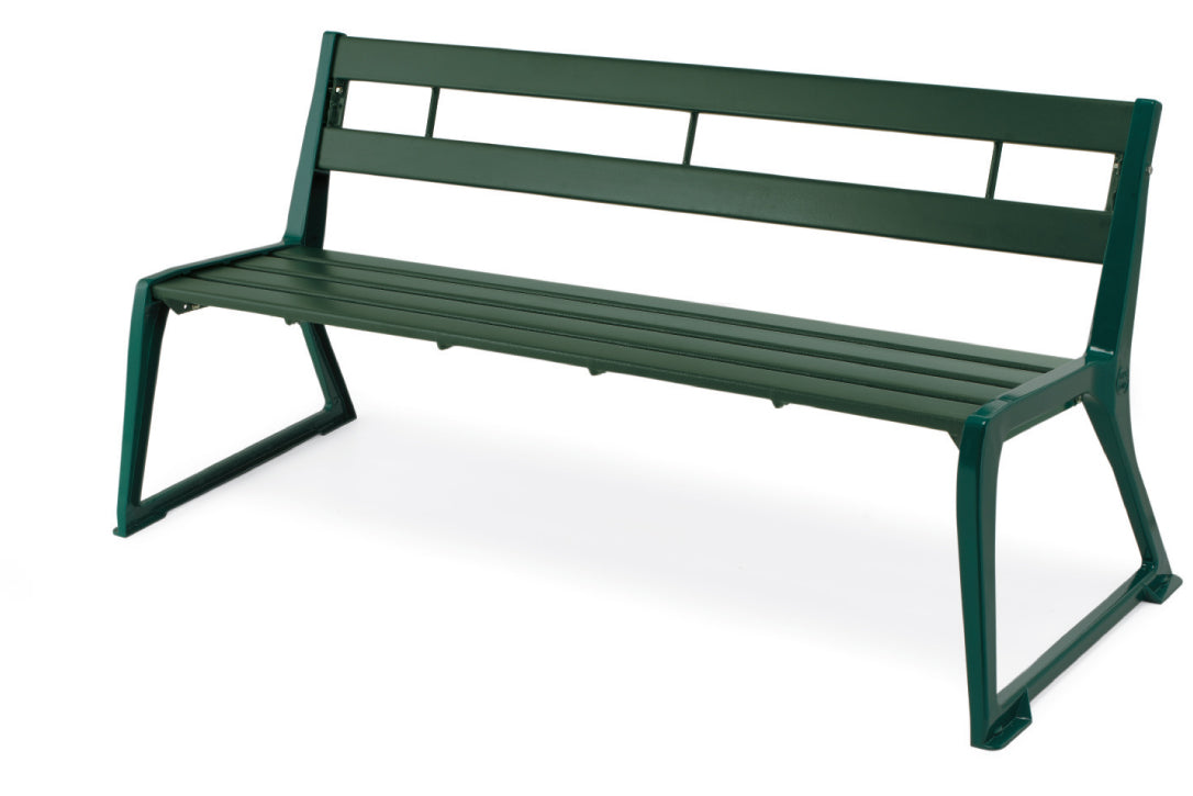 Re-Designed Classic Bench, with Green