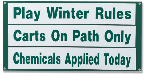Play Winter Rules set of 2