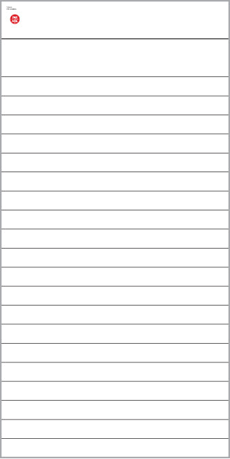 Non-magnetized ( Lined Board )