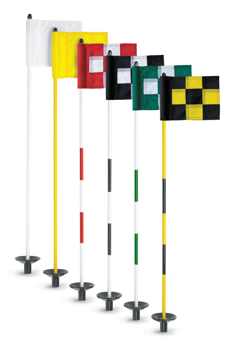Jr. Flag Stick Pract. Green Mark, Yellow
