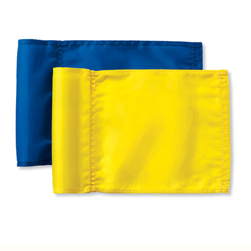 Jr. Flag, Tube Style, Yellow