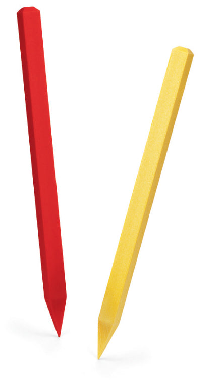 18" Hazard Marker m/spiss, gul