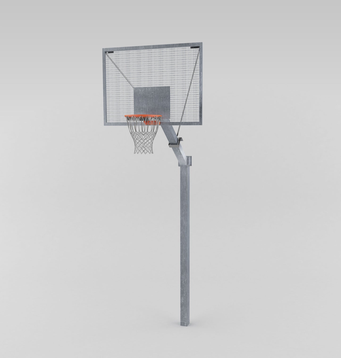 Basketballpakke komplett 165cm overheng