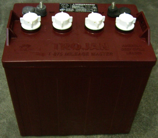 Batteripakke - 6 stk 6V batterier