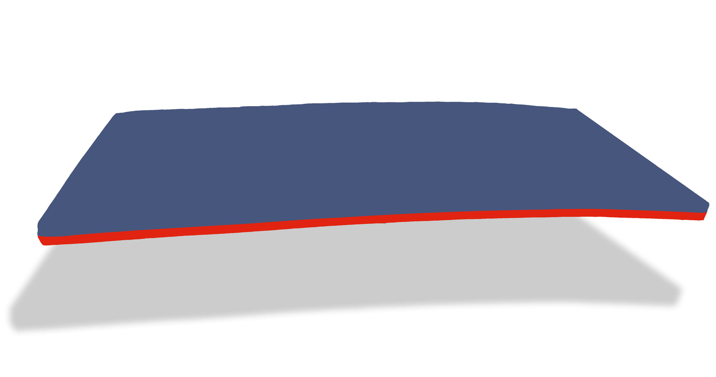Turnmatte - To forskjellige matter i en