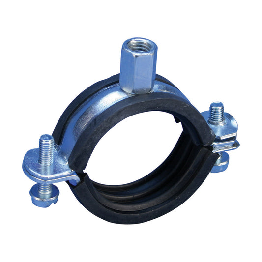 Skruklammer med dempegummi 60 mm