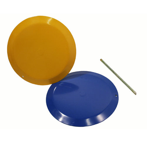 Markeringsplate  stål stor 300mm