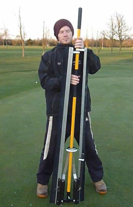 Duggbørste sammenleggbar 3m