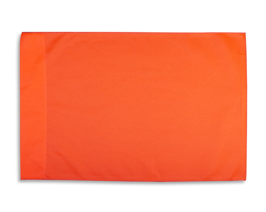 Hjørneflagg oransje 60 x 40 cm