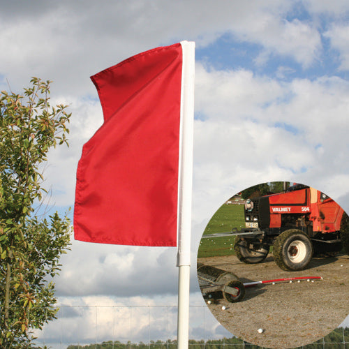 Flexiflagg  for drivingrange