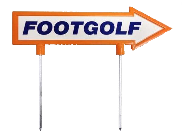 Rettningspil Footgolf med dekal