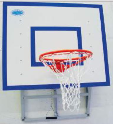 Vegghengt basketstativ komplett