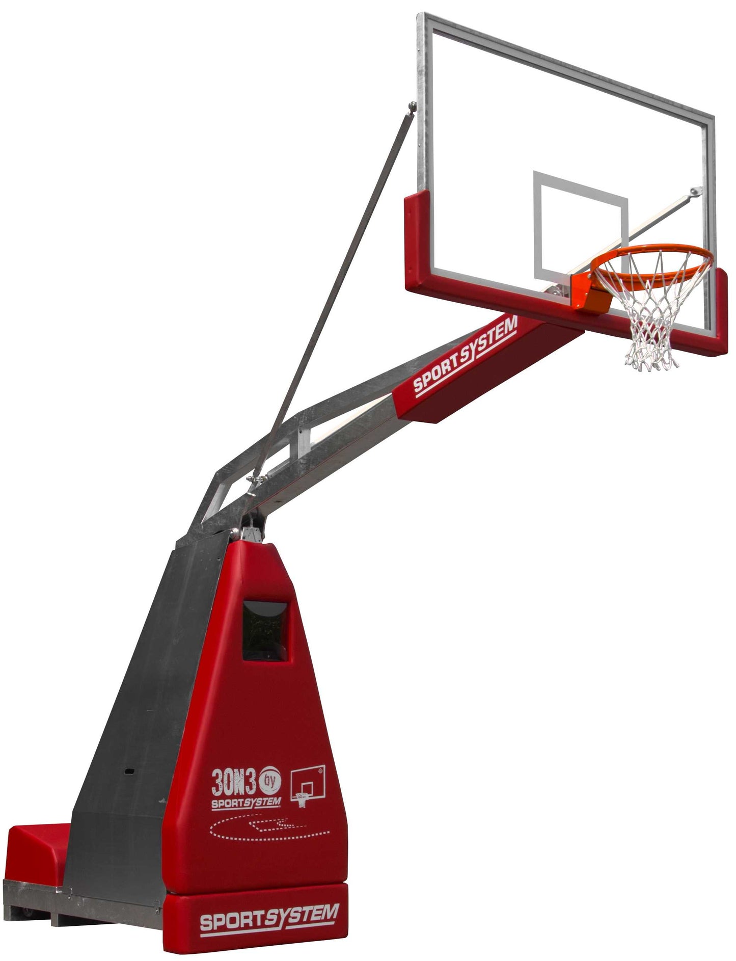 Utendørs basketballanlegg 3on3