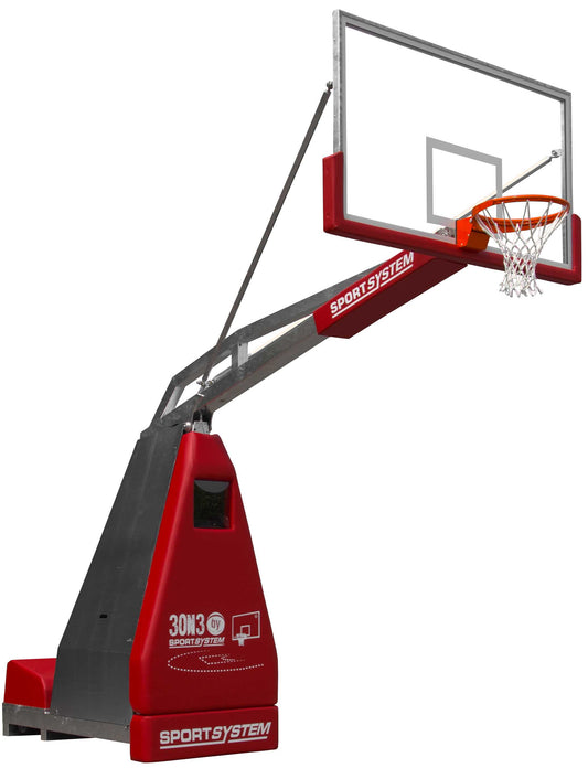 Utendørs basketballanlegg 3on3