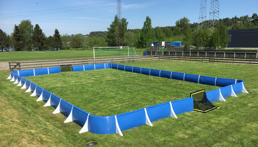 3'er bane 10 x 15 m - komplett vant