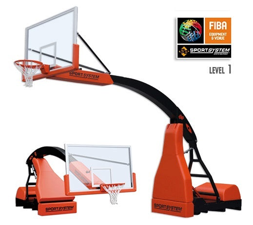 Basketsystem med el-justering