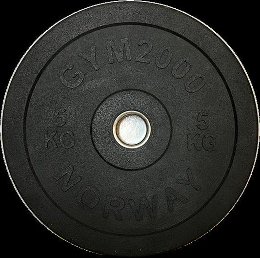 Olympisk bumperplate Pro 5 kg 50 mm