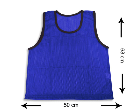 10 stk Treningsvest - Large - Blå