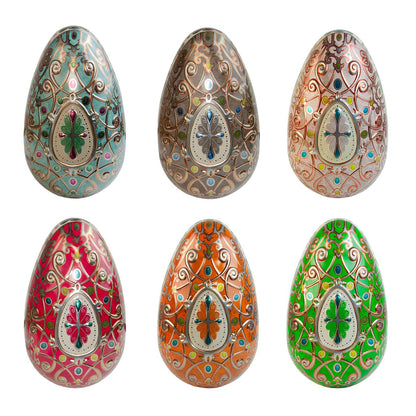 6 stk Påskeegg CARL CHOKLAD Fabergè 750g