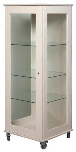 glassmontrÈ m/ glasshyller - høy model