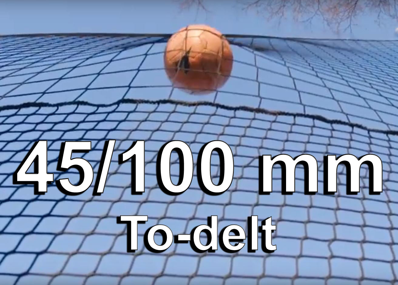 Pakke: Ballfangernett 5x40m delte masker