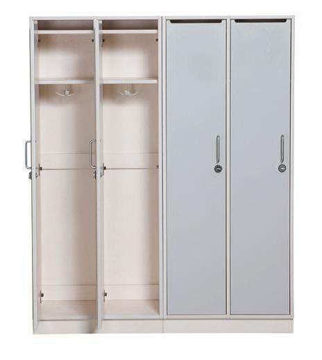 Bjørn Lockers med hel dør 2 rom