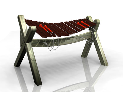 Akadinda, utendørs marimba