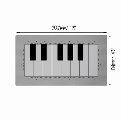 Baby Floor Piano utendørs gulvpiano