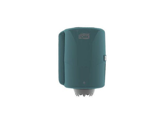 Dispenser TORK senterrull M2 hvit/turkis
