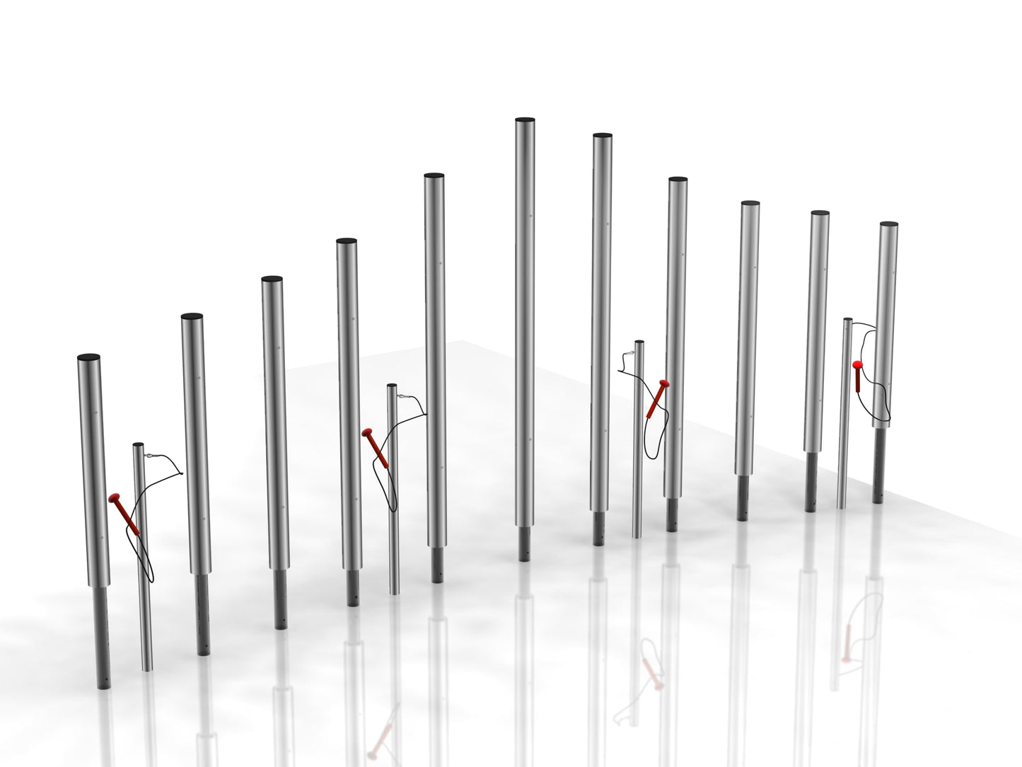 Colossus Chimes utendørs