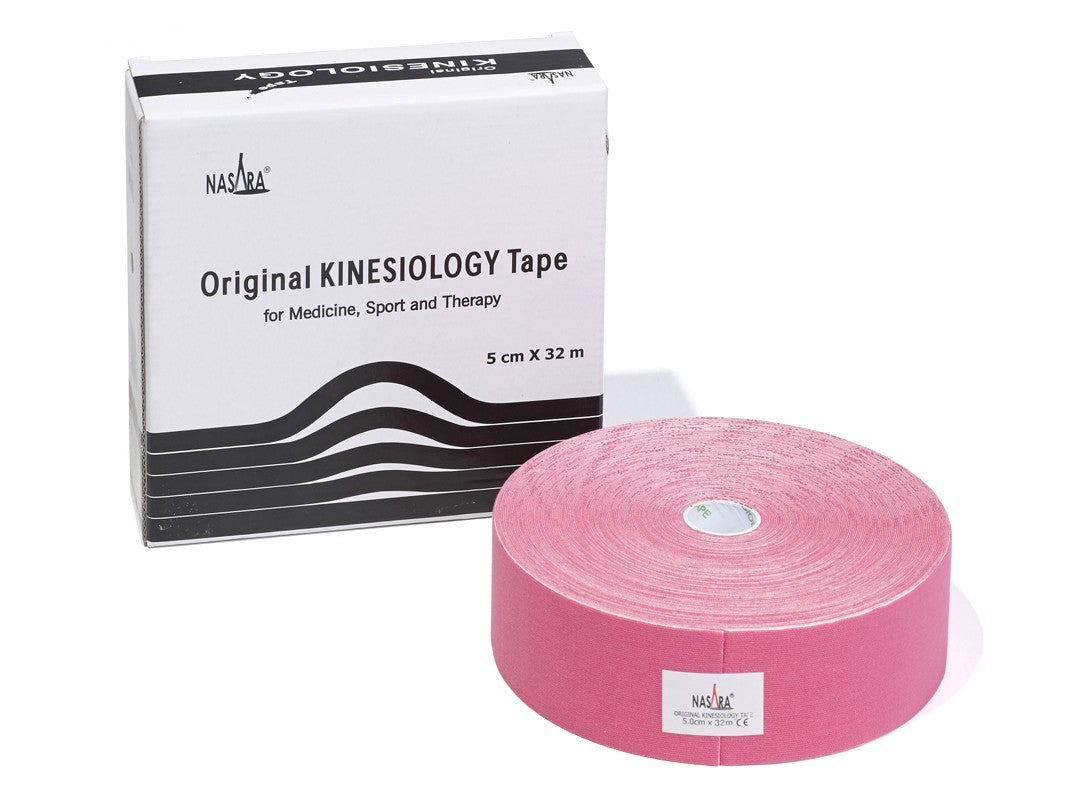 NASARA kinesiologi Tape 32 m x 5 cm Rosa