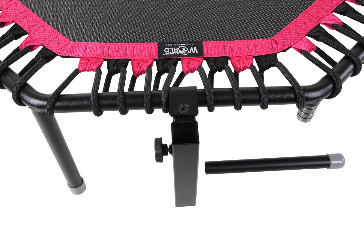 Original professional WOLD JUMPING Highspeed Trampoline standard Home Rosa