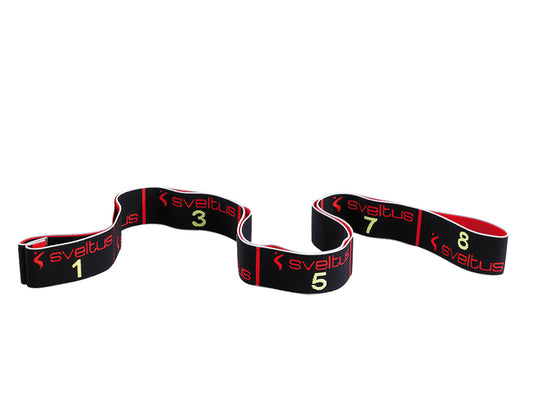 Elastiband 15 kg Treningsstudio i lommen Svart