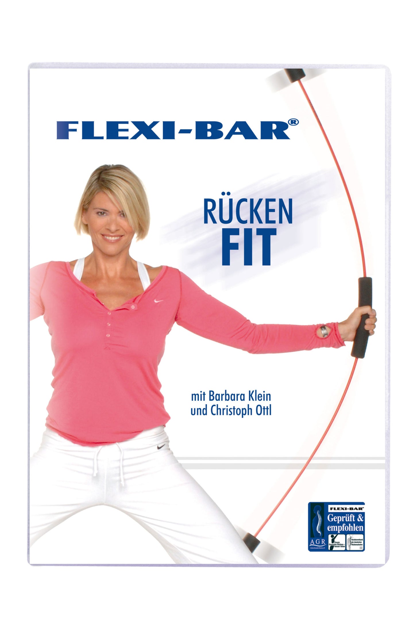 FLEXI-BAR ® DVD For øvelser av rygg, vekt: 1 kg