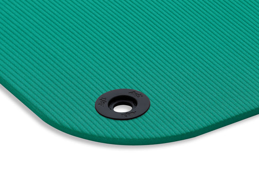 Airex® Gymnastikkmatte Coronella 185 x 60 cm, 1,5 cm - Med hull - Grønn
