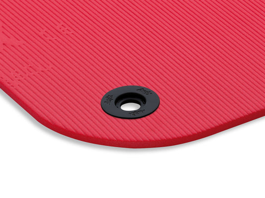 Airex® Gymnastikkmatte Coronella 185 x 60 cm, 1,5 cm - Med hull - Rød