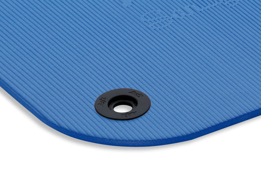 Airex® Gymnastikkmatte Coronella 185 x 60 cm, 1,5 cm - Med hull - Blå