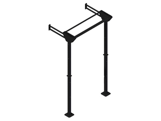 Treningsramme - festes til vegg Til slynger - 151 x 85 x 233 cm