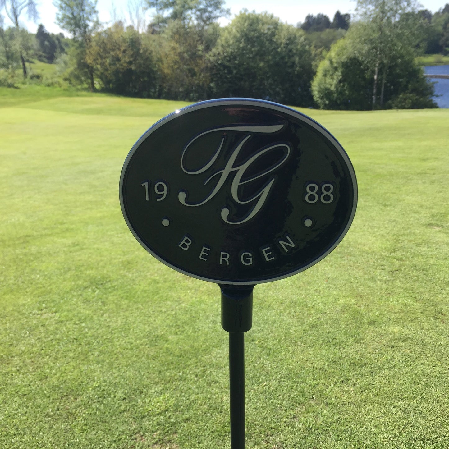 Puttingmarker i metall "Silverline"