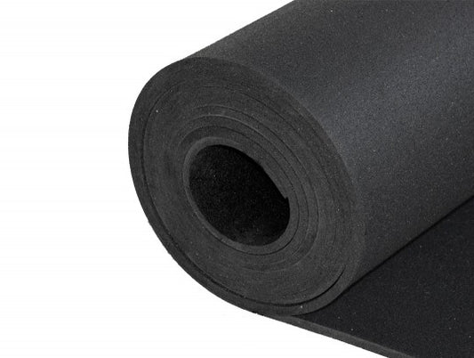 Puslematte laget av gummigranuler Svart - 10mm